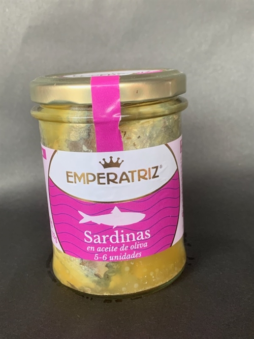 Sardiner i olivenolie